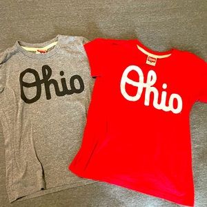 Homage Youth Script Ohio T-shirt bundle